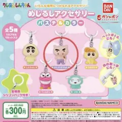 クレヨンしんちゃん めじるしアクセサリー パステルカラー ぶりぶりざえもん