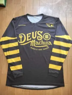DEUS EX MACHINA デウスエクスマキナ 長袖ジャージ 黒黄 Mのサムネイル