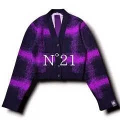 Nﾟ 21 ヌメロヴェントゥーノ カーディガン L ピンク 【古着】【中古】【送料無料】 ヌメロヴェントゥーノ N°21 カーディガン ピンク 【公式通販】