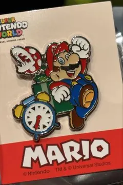 USJ スーパーニンテンドーワールド ピンバッジ マリオ