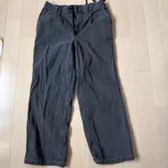 GU コットンパンツ グレー Sサイズのサムネイル