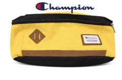 チャンピオン　ウエストポーチ　黄色　champion マスタード色