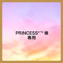 PRINCESS*¨* 様　専用
