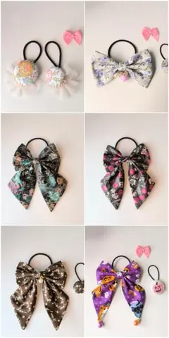 【リバティ】ヘアゴム