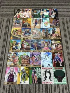 ワンピース　海賊王グミ　プラスチックカード　30枚まとめ売り