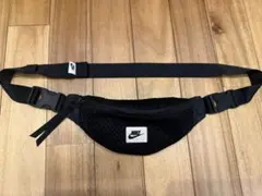 NIKE AIR メッシュボディバッグ ウエストポーチ ブラック