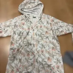 花柄フード付きラッシュガード