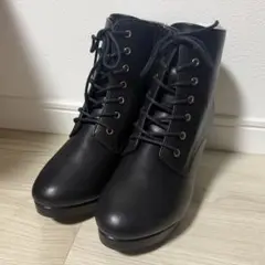 MAJESTIC LEGON レースアップレディブーツ 黒 Mのサムネイル