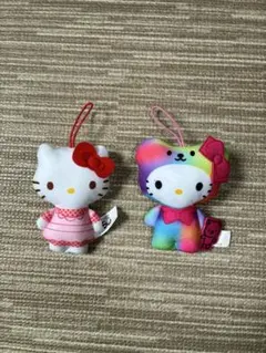ハローキティ マスコット 2体セット