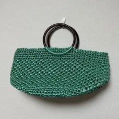 グリーンカゴバッグ