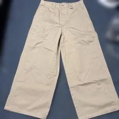 ZARA ワイドバギーフィットチノパンのサムネイル