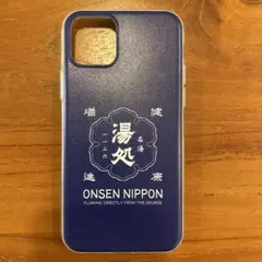 【新品未使用】 温泉　銭湯　湯処　iPhone11pro スマホケース