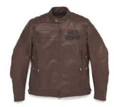 新品未使用　Harley-Davidson ブラウンレザー ジャケット