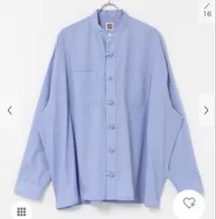 SEE SEE　KUNG FU LS SHIRT ブルーのサムネイル