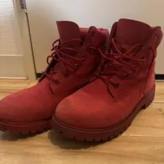 ティンバーランド　Timberland ブーツ レッド　赤　24.5