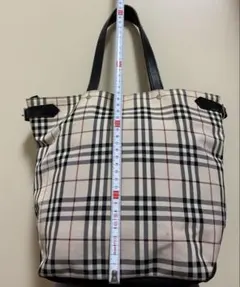 Burberry Blue Labelノバチェック トートバッグのサムネイル
