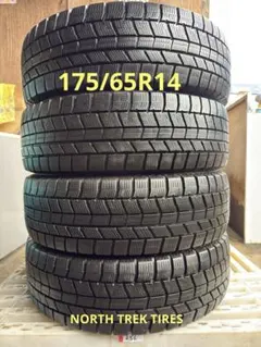 155/65R14スタッドレス4本オートバックスNorth Trek N3i - メルカリ