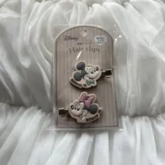 ヘアピン　ミッキー　ミニー　ディズニー