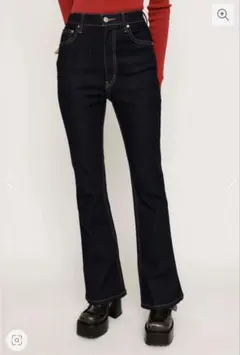 SLYフレアデニム HW FLARE PT-A WITH ROICA（R）EF