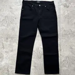 Wrangler 黒 デニム ストレート アメカジ ノームコア y2k 古着