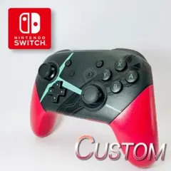 NintendoSwitch】純正プロコン 八角ゲート仕様 レッドメタリック
