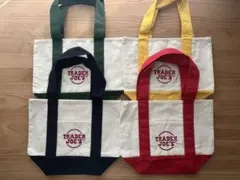 新品TRADER JOE'S ミニトートバッグ4枚セット - メルカリ