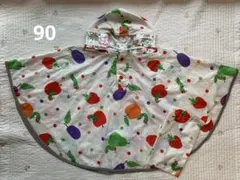 はらぺこあおむし レインポンチョ Skater 90