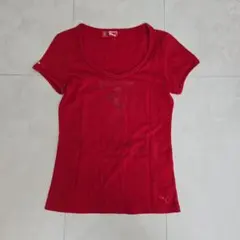 【き様専用】PUMA Ferrari Tシャツ レッド Sサイズのサムネイル