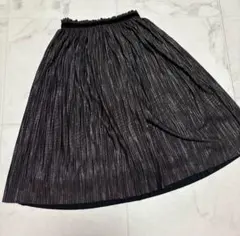 週末限定値下げ　ZARAKIDS ブラウンラメスカート サイズ122cm