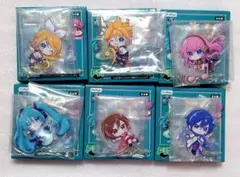 FuRyu 初音ミク プレートキーホルダー 全6種セット