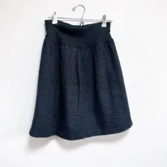 スカート　フレアスカート　黒　紺　入園式　入学式　卒業式　ひざ丈　フォーマル