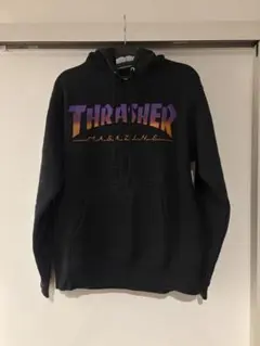 古着 THRASHER 沈む夕日。極限定 パーカー Mサイズ