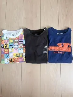 ポケモン Tシャツ 3枚セット まとめ売り　140
