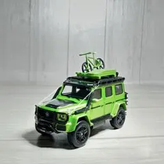 1/64 メルセデスベンツ ブラバス G550 4x4² 合金ミニカーブラック