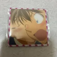 名探偵コナン メモリアル缶バッジ コナンランド 工藤新一 毛利蘭