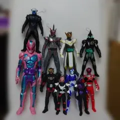 仮面ライダー＆戦隊ヒーローソフビセット