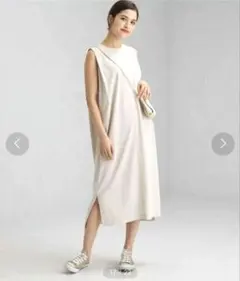 美品 CFC タック ノースリーブ ワンピース アローズ