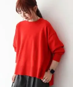 【完売品】アメリカンホリック バイパチサイドスリットプルオーバー ニット