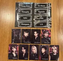 Stray Kids dominate アプグレ特典トレカ ワッペン スキズ