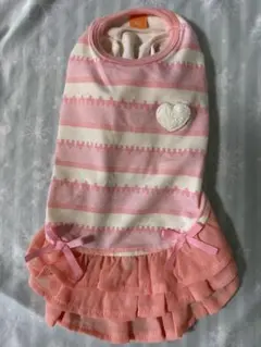 ペットパラダイス 犬服 ワンピース 3S ピンクのサムネイル