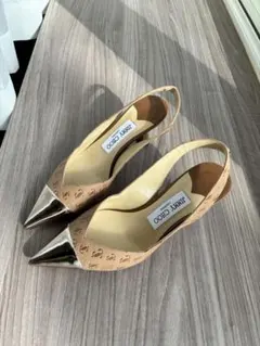 JIMMY CHOO パンプス 23cm ヒール約5cm 美品