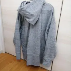 グレー フード付き パーカー Lサイズ