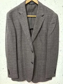 Tern テーラードジャケット オシャレな パープルグレー系 チェック柄