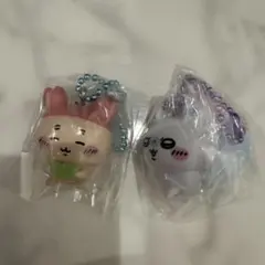 【新品】ちいかわマスコット ビスケット2点セット モモンガ、古本屋(カニちゃん)