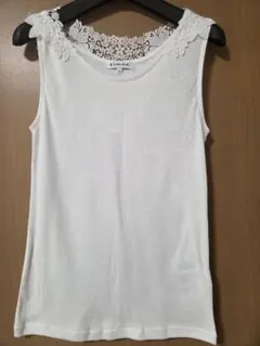 GLOBAL WORK ホワイト タンクトップ L