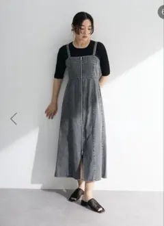 ELENCARE DUE デニムW-ZIPジャンスカ