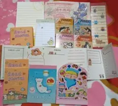 【平成レトロ】当時もの★メモ帳　11点