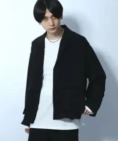 HARE トロミジャケットブルゾン ブラックのサムネイル