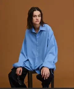 Oversize L/S basic shirt オーバーサイズスリーブシャツのサムネイル