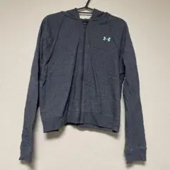 Under Armour グレー フルジップ　パーカー 【M】　アンダーアーマー